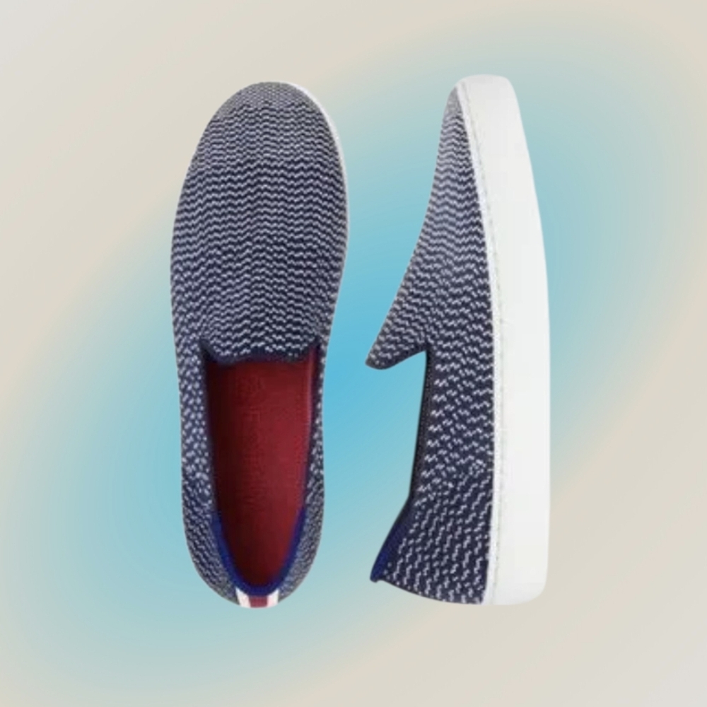 Rothy's The Original Slip On Sneaker in Retired Maritime Gradient